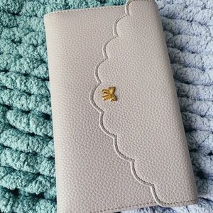 Gray Planner Cover & Wallet -The Pink Room Co